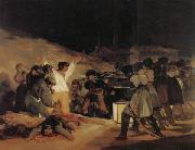 Francisco de goya y Lucientes The Executios of May3,1808,1804 oil on canvas